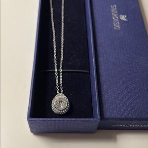 Swarovski Silver Pendant Necklace